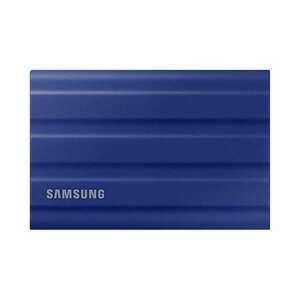 SAMSUNG Hordozható SSD T7 Shield, USB 3.2 Gen.2 (10Gbps), 1 TB, Kék (MU-PE1T0R/EU) kép