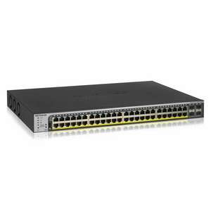 NETGEAR GS752TPP Managed L2/L3/L4 Gigabit Ethernet (10/100/1000) PoE Szürke switch kép