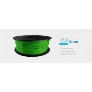 3D nyomtató filament 1, 75 mm PLA zöld (3DFILAMPLA175G) (3DFILAMPLA175G) kép