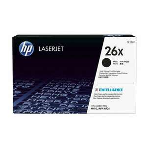 HP 26X nagy kapacitású tonerkazetta fekete (CF226X) (CF226X) kép