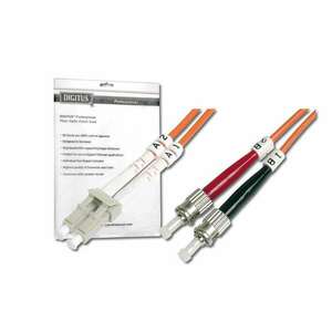 Digitus DK-2531-02 Fiber Optic Multimode patch kábel LC / ST 2m sárga (DK-2531-02) kép