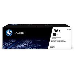 HP CF256X nagy kapacitású LaserJet toner fekete (56X) (CF256X) kép