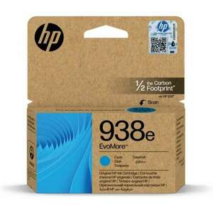 HP 938e EvoMore tintapatron ciánkék (4S6X9PE) (4S6X9PE) kép