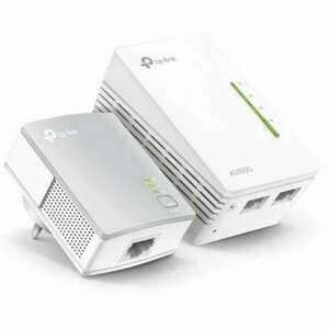 TP-Link AV600 600 Mbit/s Ethernet/LAN csatlakozás Wi-Fi Fehér 1 dB (TL-WPA4221 KIT) kép