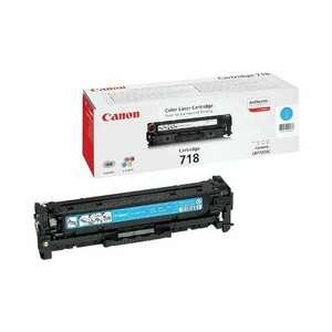 Canon CRG-718 C festékkazetta 1 dB Eredeti Cián (2661B014) kép