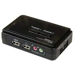 Startech.com KVM Switch 2PC USB Audio (SV211KUSB) (SV211KUSB) kép