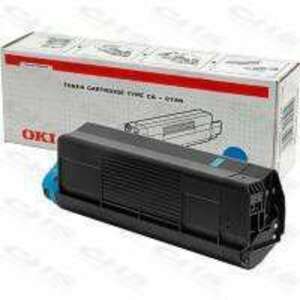 OKI kék toner C5850/5950 szériához / kék / 6k (43865723) kép