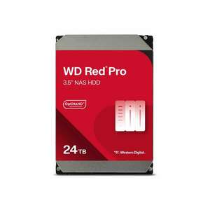 Western Digital Red Pro merevlemez-meghajtó 24 TB 7200 RPM 512 MB 3.5" SATA kép