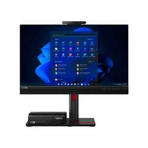 Lenovo ThinkCentre TIO Flex 24v számítógép monitor 60, 5 cm (23.8") 1920 x 1080 pixelek Full HD LCD Fekete kép