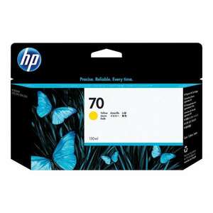 HP 70 - yellow - original - DesignJet - ink cartridge (C9454A) kép