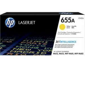 HP 655A LaserJet tonerkazetta sárga (CF452A) (CF452A) kép