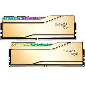 G.Skill 48GB / 7200 J3646F Trident Z5 Royal DDR5 RAM KIT (2x24GB) (F5-7200J3646F24GX2-TR5G) kép