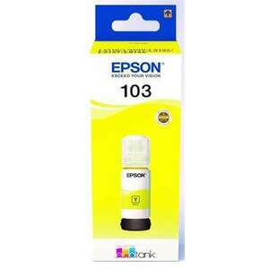 EPSON T00S44A Tinta EcoTank L3110, L3150, L1110 nyomtatókhoz, EPSON 103, sárga, 65 ml kép