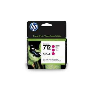 HP 3ED78A 712 Eredeti Tintapatron csomag Magenta (3 db) (3ED78A) kép