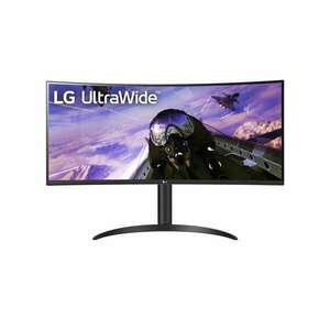 Lg ívelt gaming 160hz va monitor 34" 34wp65cp, 3440x1440, 21: 9, 300cd/m2, 1ms, 2xhdmi/displayport, hangszóró 34WP65CP-B.AEU kép