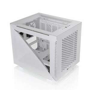 Thermaltake Divider 200 TG Air Snow táp nélküli ablakos Micro-ATX ház fehér (CA-1V1-00S6WN-01) kép