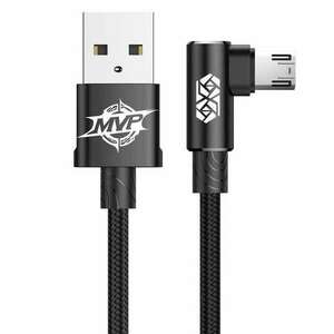 Baseus MVP USB-Micro USB ferde kábel 1, 5A 2m (CAMMVP-B01) - fekete kép