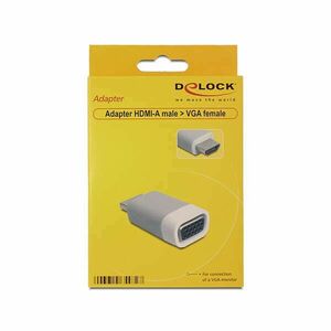 Delock 65472 HDMI-A apa &gt; VGA anya adapter kép