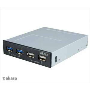 Akasa 3, 5" InterConnect S Frontpanel Fekete AK-ICR-12V3 kép