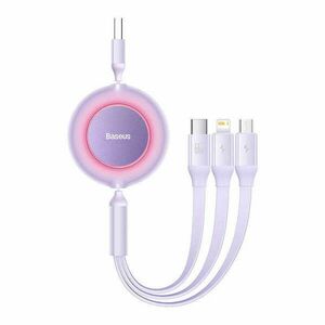 Baseus Bright Mirror USB 3in1 kábel Micro USB + Lightning + USB-C... kép