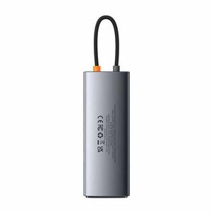 Baseus Metal Gleam Series 9 az 1-ben hub, USB-C - 32x USB 3.0 + 2x HDMI + USB 2.0 + USB-C PD + Ethernet RJ45 + microSD/SD (WKWG060013) kép