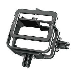 TELESIN Aluminum cage for GoPro Hero 12/11/10/9 +vertical adapter kép