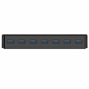 Orico H7928-U3-V1-EU-BK 7 Portos USB3.0 Hub fekete (H7928-U3-V1-EU-BK) kép