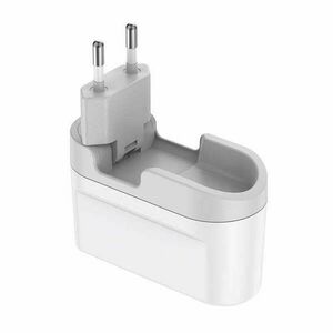 Wall charger Budi 326TQE, 2xUSB, 40W (white) kép