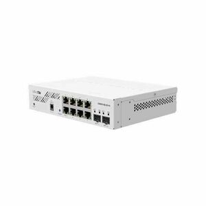 MIKROTIK Cloud Smart Switch 8x1000Mbps + 2x10000Mbps SFP+, Menedzselhető, Rackes - CSS610-8G-2S+IN kép