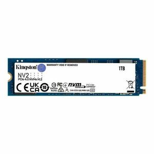 Kingston NV2 SSD meghajtó, 1TB, NVMe 2280, M.2, PCIe 4.0 kép