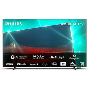 Philips 55OLED718/12 4K UHD Android Smart OLED Televízió, 139 cm, Ambilight kép