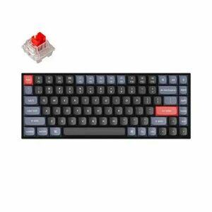 Mechanikus gamer billentyűzet Keychron K2 Pro QMK/VIA Wireless, LED, Red kapcsoló, vezeték nélküli, K2P-G1 kép