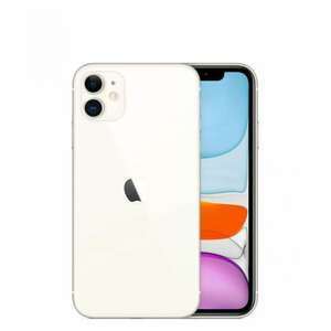 Apple iPhone 11 15, 5 cm (6.1") Kettős SIM iOS 14 4G 64 GB Fehér (MHDC3GH/A) kép