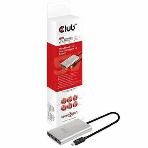 Club3D SenseVision Thunderbolt 3 to Displayport 1.2 Dual Monitor (CSV-1577) kép