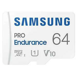 Samsung Pro Endurance 64GB microSD (MB-MJ64KA/EU) memória kártya adapterrel (MB-MJ64KA/EU) kép