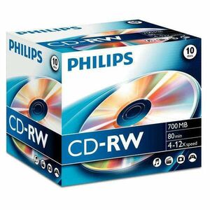 Philips CD-RW80 12x újraírható kép