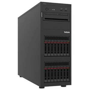 Lenovo torony szerver - st250 v2 (2.5"). 6c e-2356g 3.2ghz, 1x32gb, nohdd, 5350-8i, xcc: e, 2x750w. 7D8FA01LEA1 kép