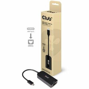 CLUB3D CAC-1520 csatlakozó átlakító USB C Ethernet Fekete kép