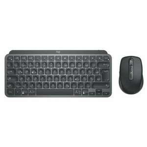 Logitech MX Keys Mini vezeték nélküli Deutsch (Qwertz) billentyűzet grafitszürke + MX Anywhere 3 egér (920-011054) kép