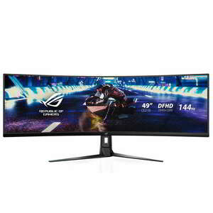 Asus XG49VQ ROG Strix Monitor 49" VA, 3840x1080, 2xHDMI, Displayport, USB3.0, 144Hz, HDR, hajlított kép