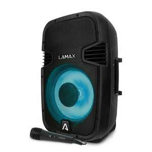 Lamax PartyBoomBox500 500 W, TWS, USB, SD, FM fekete bluetooth hangszóró kép