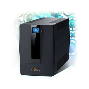 Njoy PWUP-LI150H1-AZ01B Szünetmentes + AVR Horus Plus 1500, 1500VA, 900W, Line-Interactice, LCD Touch display kép