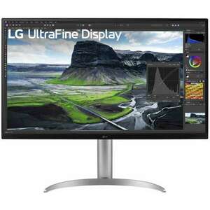 Lg nano ips monitor 31.5" 32uq85r, 3840x2160, 16: 9, 400cd/m2, 5ms, 2xhdmi/displayport/usb-c/3xusb, pivot, hangszóró 32UQ85R-W.AEU kép