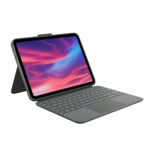 Logitech Combo Touch Detachable backlit keyboard case with trackpad and Smart Connector for iPad (10th gen) - Oxford Grey - UK kép