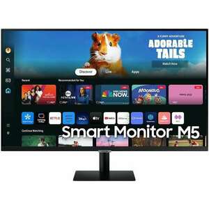 SAMSUNG 27" LS27DM500EUXDU M50D FHD VA 16: 9 4ms smart monitor kép