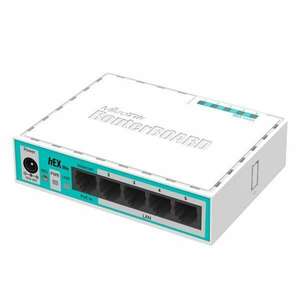 Mikrotik RB750R2 Vezetékes Router RouterBOARD 5x100Mbps, Menedzselhető, Asztali - RB750R2 kép