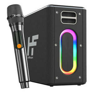 Speaker HiFuture Music Box Bluetooth + 2 microphones (black) kép