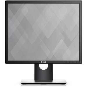 Dell LCD Monitor 19" P1917S, 5: 4, 1280x1024, 1000: 1, 250cd, 8ms, DVI-D, DP, VGA, 4xUSB, fekete kép