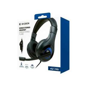 Bigben Interactive Stereo Gaming Headset V1 PS4/PS5 Black PS5HEADSETV1 kép