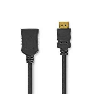 Nagy Sebességű HDMI ™ kábel Ethernet | HDMI™ Csatlakozó | HDMI™ Kimenet | 4K@30Hz | 10.2 Gbps | 2.00 m | Kerek | PVC | Fekete | Label kép